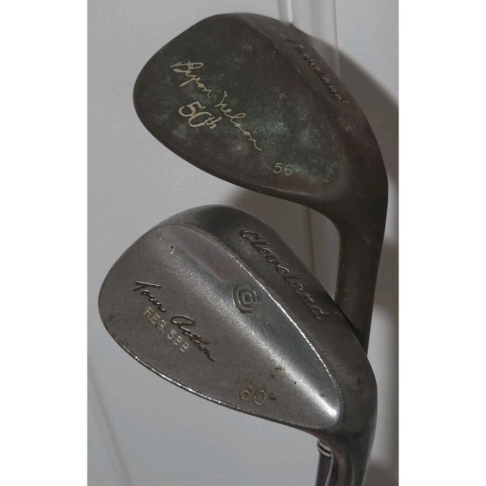 Cleveland Wedge Bundle Byron Nelson 50th 56° & Tour Action Reg 588 60° Golf Set